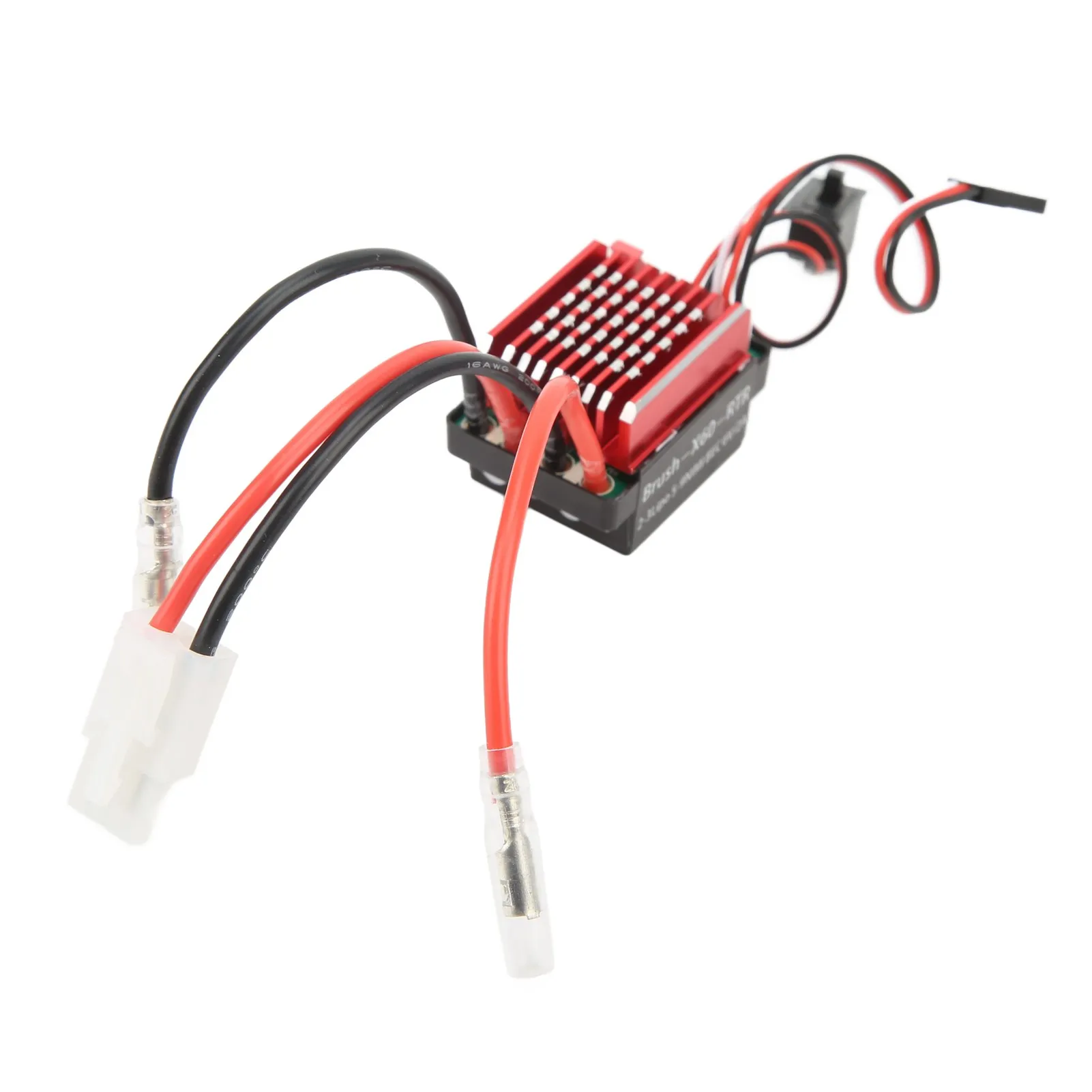 

RC 60A Brushed ESC 6V 2A Electric Speed Controller for Traxxas for HSP for Redcat 1/10 RC Cars