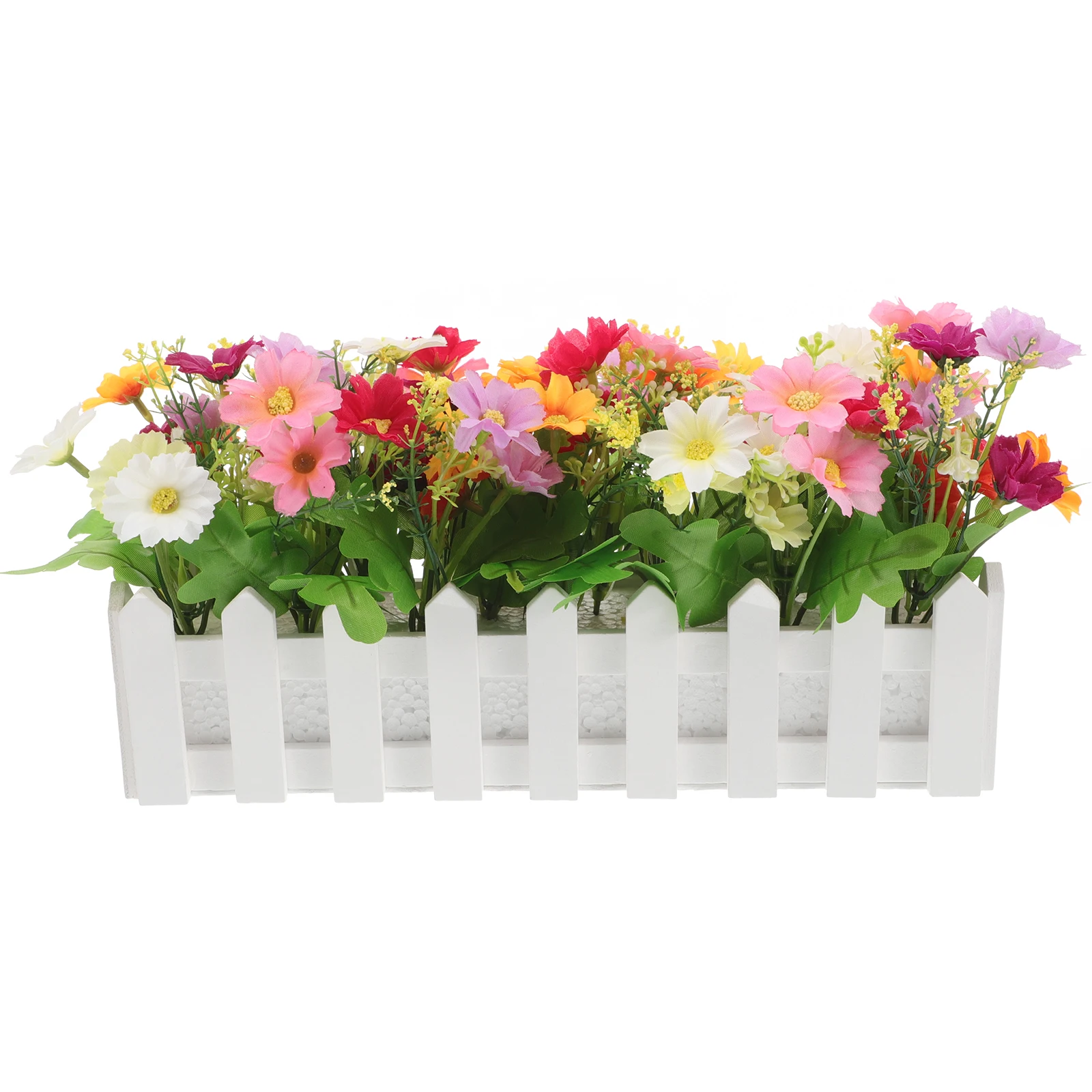 

Lifelike Artificial Daisy Flowers Faux Flower Arrangements For Home Indoor Outdoor Garden Wedding Porch Decoration