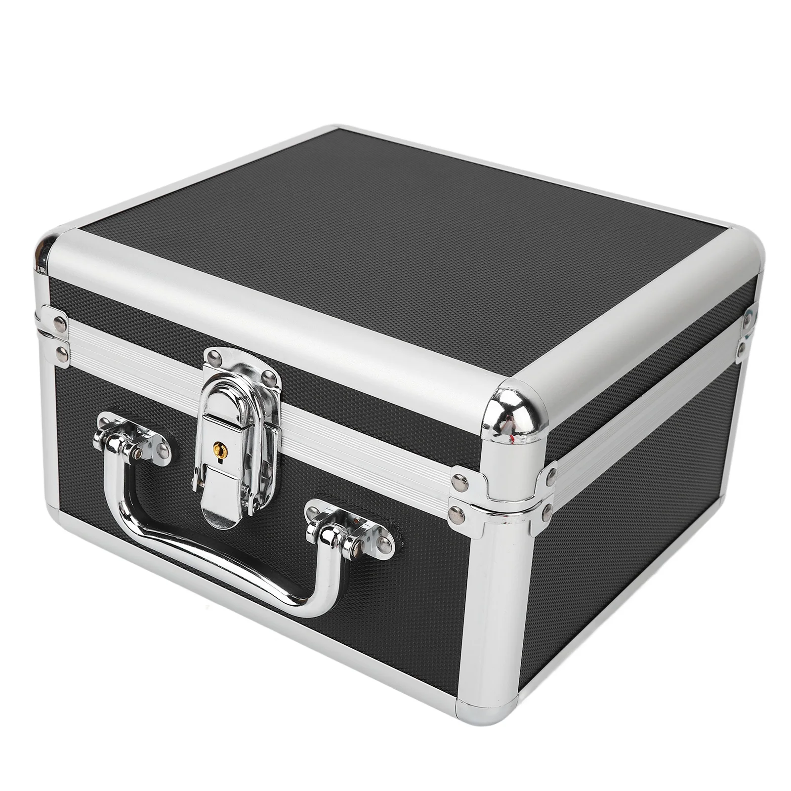 Caixa de Armazenamento para Disco Rígido de 2.5 polegadas com 20 Compartimentos, Proteção Dupla, Alça Conveniente e Trava de Segurança para Casa e Escritório