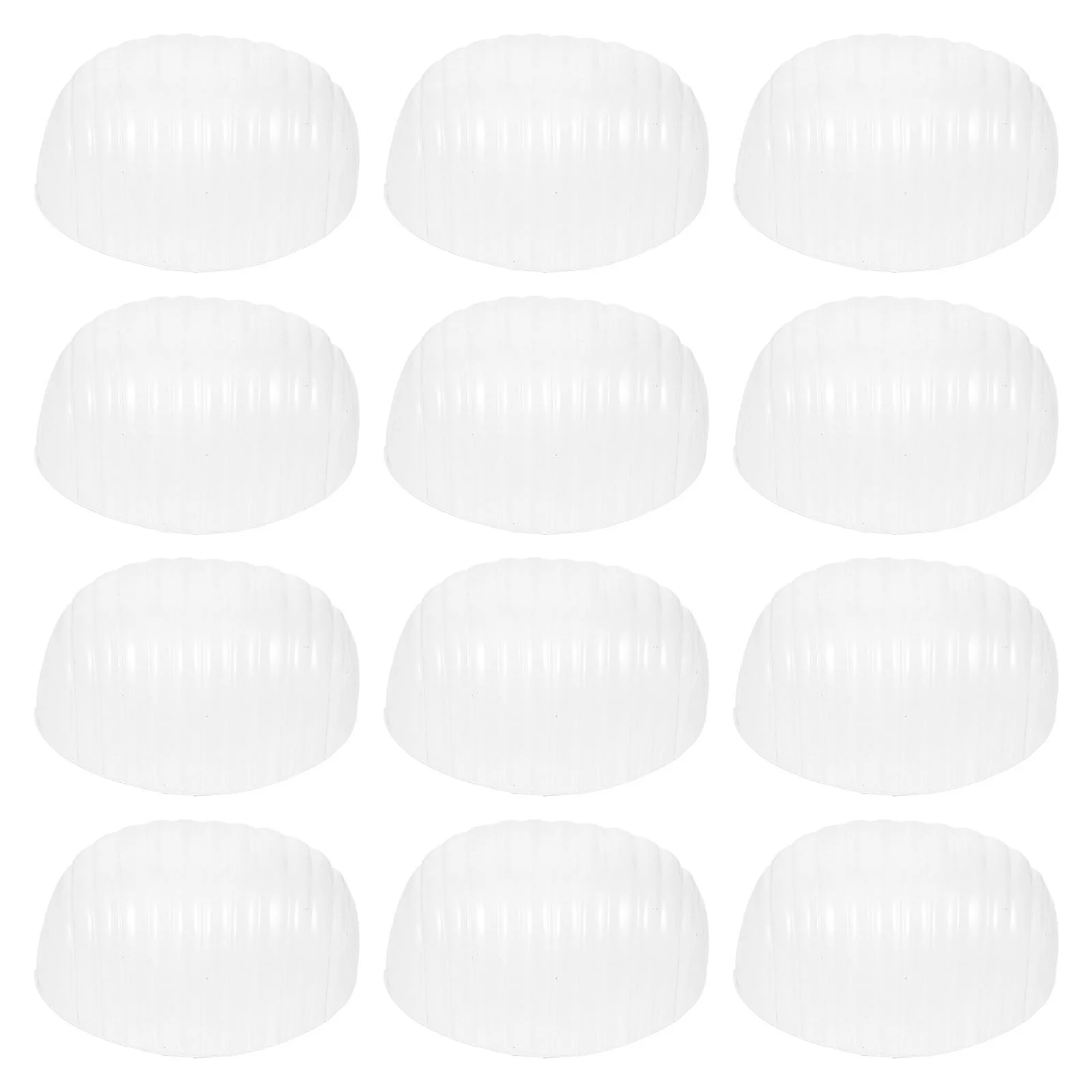 20 Pcs Insert Baseball Caps Holder Universal Inner Support Pad Bracket Pvc Peaked Hat Crown Hats