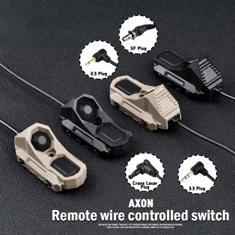 Interruptor remoto táctico doble función para PEQ-15 NGAL y linterna - imagen 3