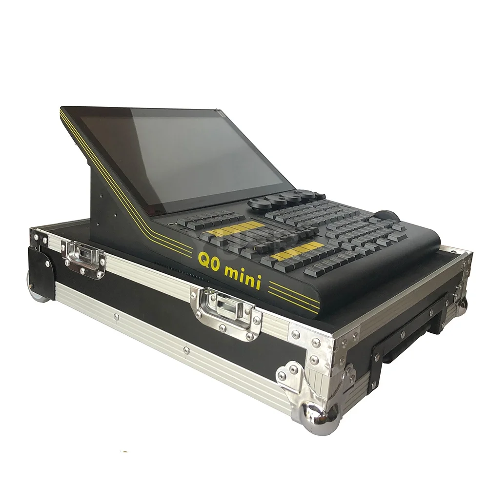 Mini Stage Lighting Controller para DJ Disco Party, Stage Efeito 3D, On-PC Software Console, Moving Head Light, MA2, Q0, DMX512