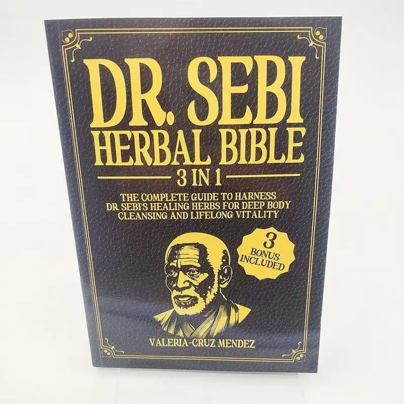 دكتور سيبي جربال الكتاب المقدس الثلاثي في واحد: علاج إزالة السموم بالأعشاب والتنظيف، الحفاظ على الصحة والحيوية طويلة الأمد