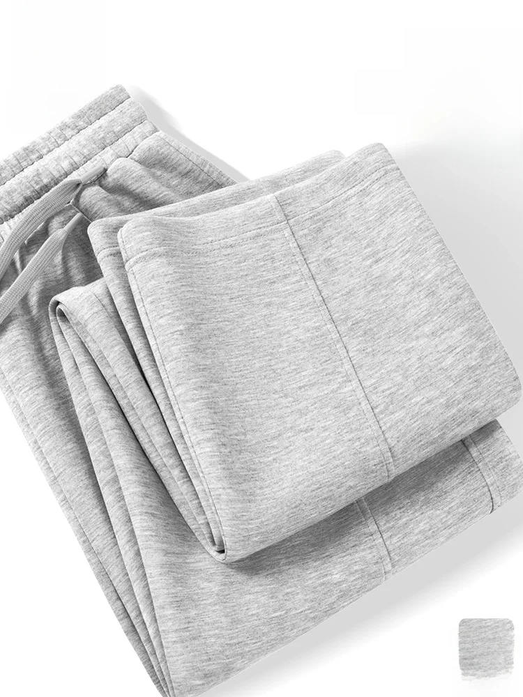 

Мужские американские спортивные брюки прямого кроя с широкими штанинами, весенние, новые, с воздушной прослойкой, универсальные повседневные брюки на все сезоны