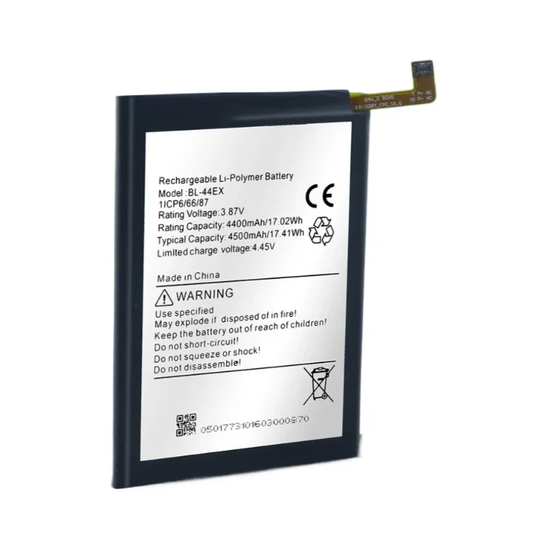 High Quality New Replaceable Battery BL-44EX 3.87V 4500mAh for INFINIX Zero X Zero X Pro X6810 X6811 Mobile Phone view 5