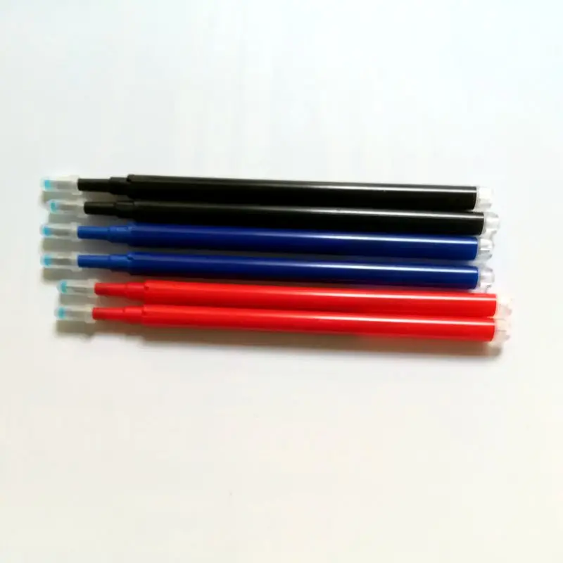 Multicolor Erasable Pen Refill Gel Refill Magic Pen Erasable Refill Stationery Office School Supplies Gifts Blue Black Red Ink