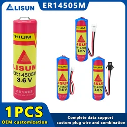 LISUN ER14505M 3.6V AA 2200mAh High Magnification Lithium Battery For Water Meter Heat Meter Patrol Rod Temperature Controller