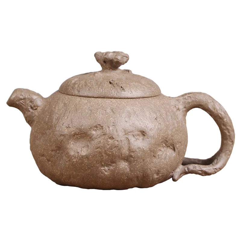 Deyuanchang Yixing Purple Clay Teapot, Pure Handmade Raw Ore, Green Ash Section, Spring Supply Fully By Zhang