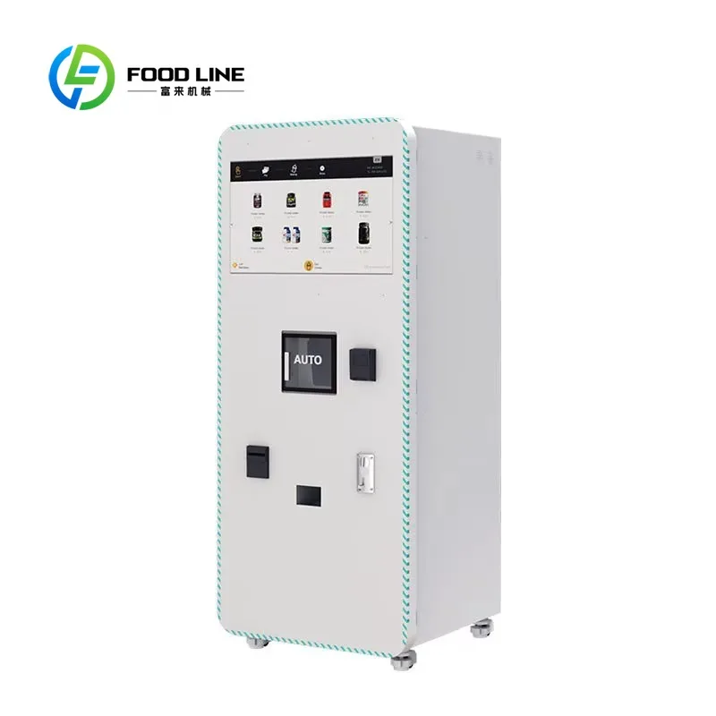 Customized size 24-Hour self-service protein shake vending machine with Wi-Fi and 4G