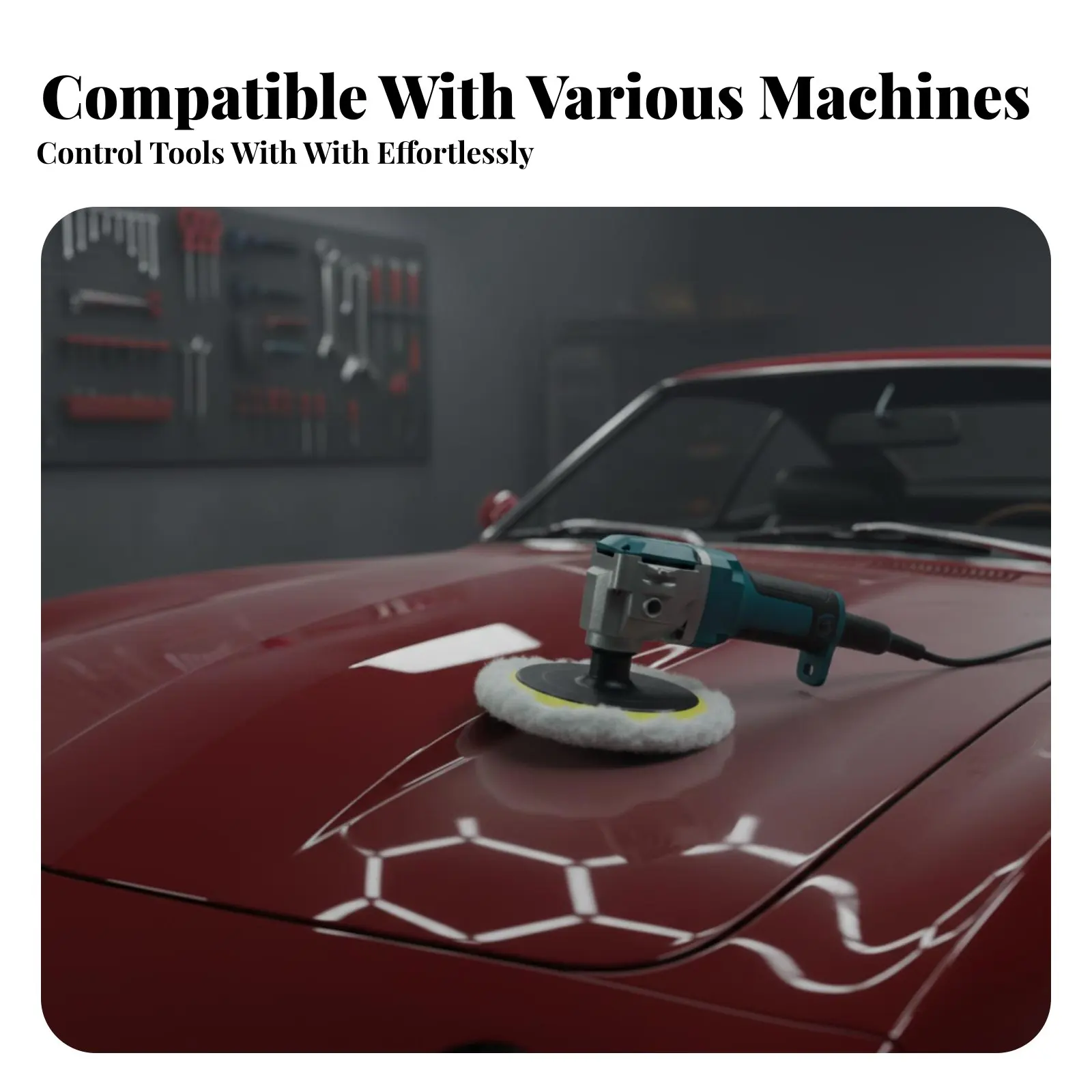 

7 Pieces 3" Drill Polishing Attachment Kit