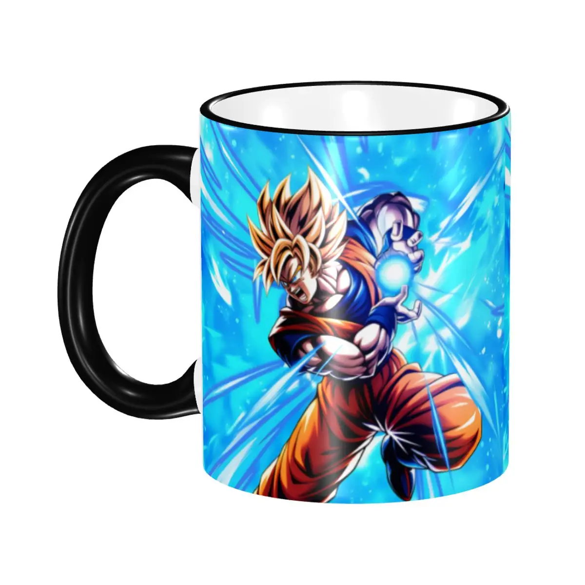 

Креативная керамическая кружка с изображением Гоку из аниме D-Dragon B-Ball Z, японская научно-фантастическая анимация, подарок.