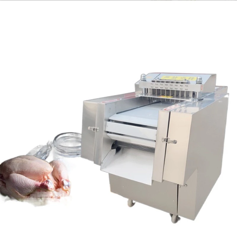 Automatic dicing machine Multifunctional chicken and duck chicken leg dicing machine Commercial