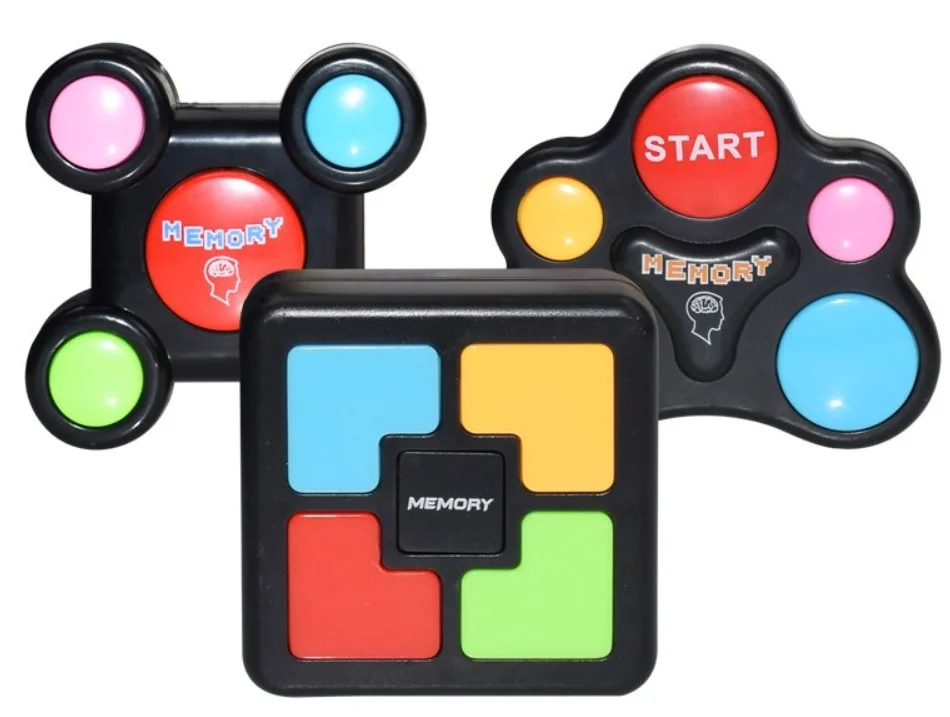 

Светодиодная игра-головоломка Simon: соревновательная игра с звуковыми эффектами, тренировка памяти, координация рук и глаз для нескольких игроков, развивающая игра
