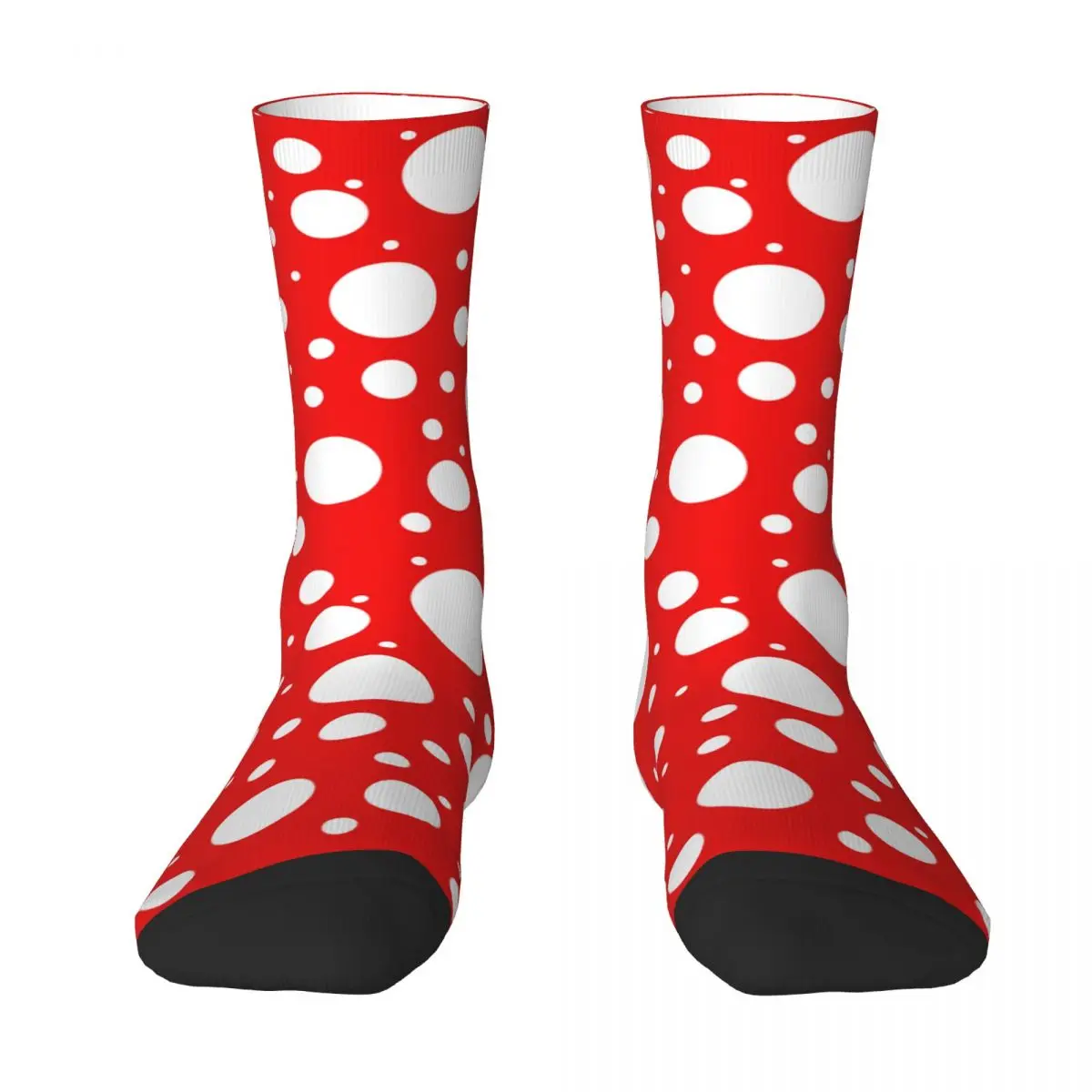 Japanese Artist Yayoi Kusama Inspired Dots Socks Accessories For Men Women Abstract Skateboard Socks Soft Wonderful Gifts