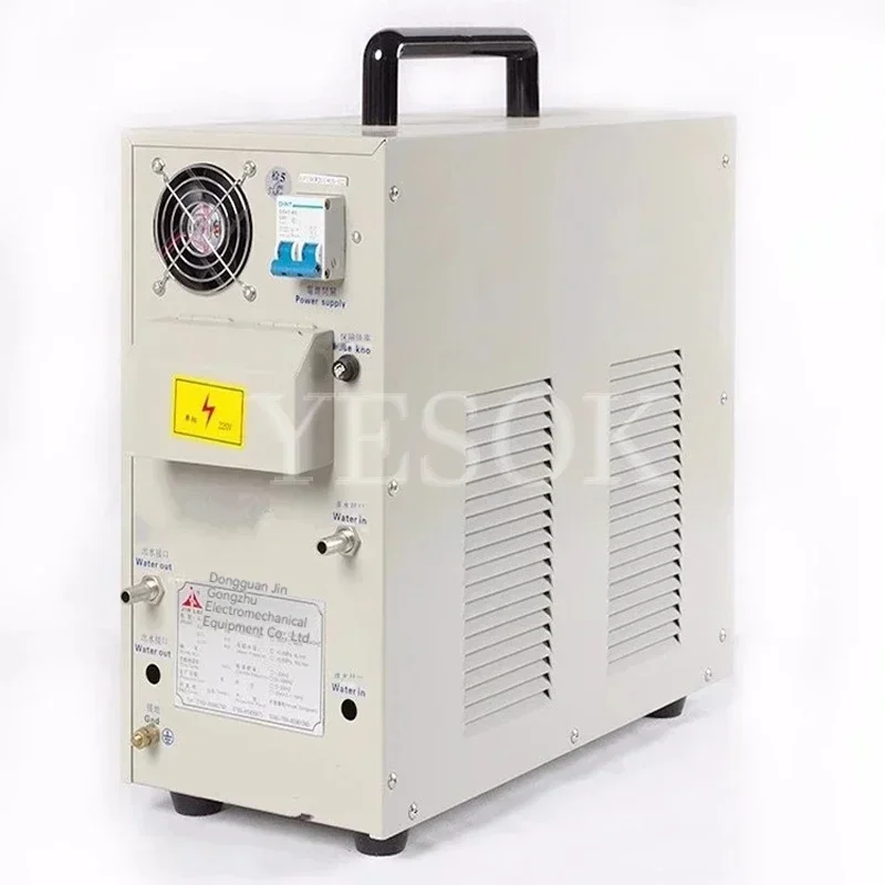 25KW 30-100KHz High Frequency Induction Heater Furnace Induction Heater Silver Gold Melting Furnace with CE 0.2MPA ZVS 380V