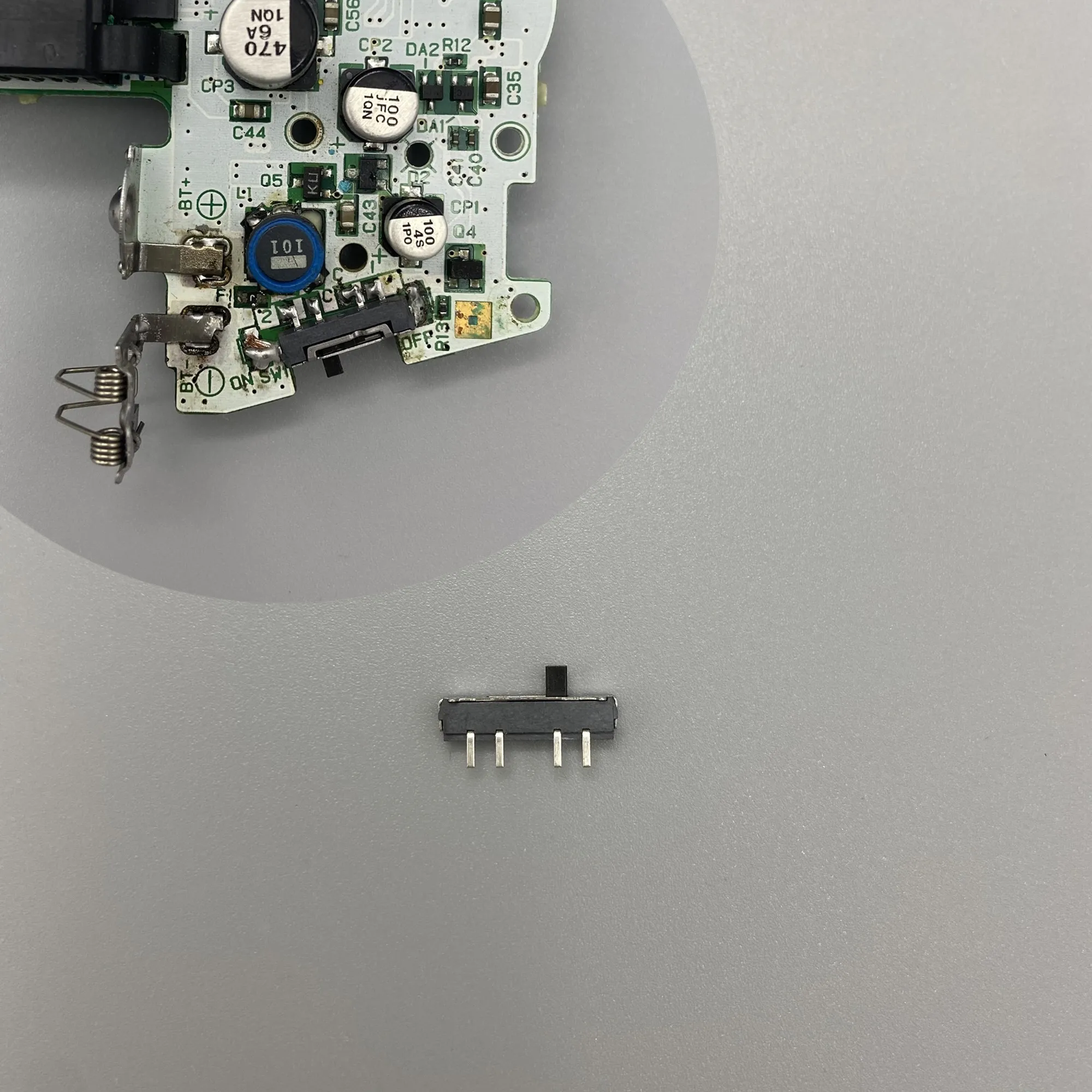 Pulsante ON OFF dell'interruttore di accensione per Gameboy Advance Per parti di ricambio GBA