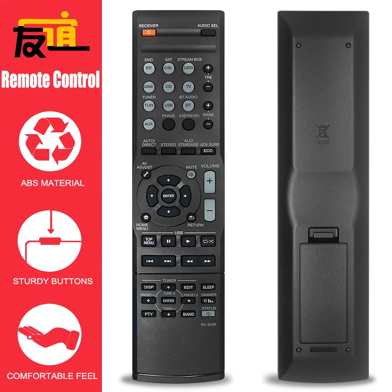 

Original RC-929R Remote Control, Compatible with Pioneer HTP-074 VSX-325 VSX-532 VSX-531 S-12A 5.1-Channel AV Receiver