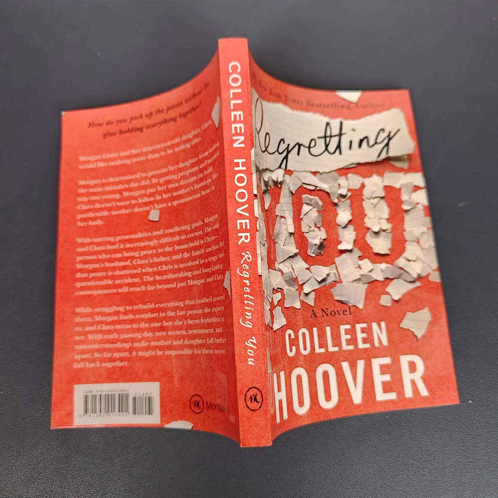 الندم لك كولين هوفر في كتاب الرواية الإنجليزية #3