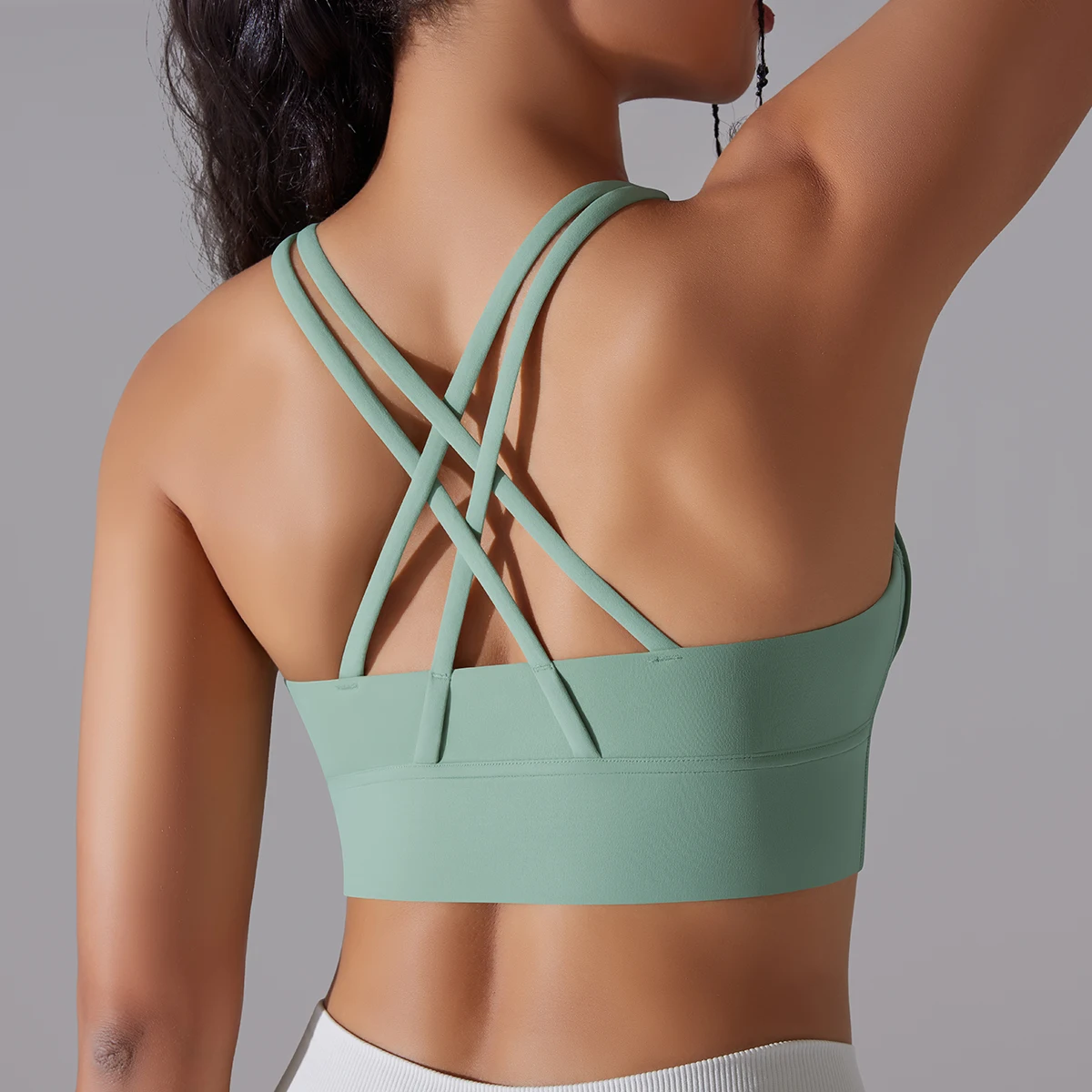 Frauen Yoga BraTank Tops für Fitness Nacktes Gefühl Sport Bh Gym Weste Frauen Leibchen Workout Unterwäsche Sportswear Outfit – Detail 14