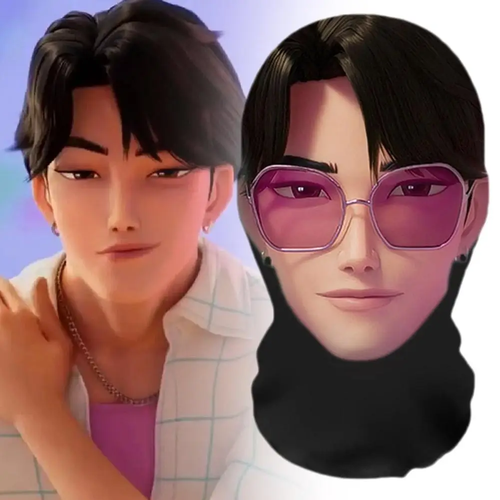 팝 몬스터 헌더 3D 프린트 탄성 메쉬 풀 페이스 마스크 남성 여성 코스프레 헤드웨어 힙합 걸 그룹 패션