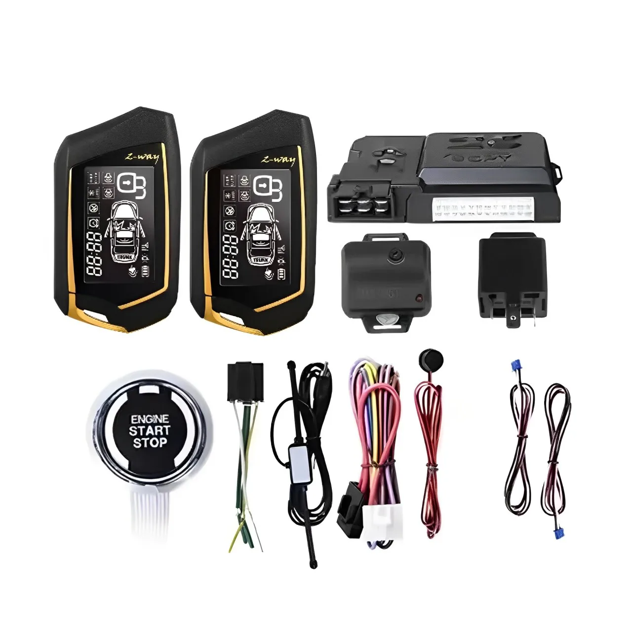 ABS سيارة إنذار ضد السرقة نظام إنذار السيارة نظام إنذار نقل مستقر