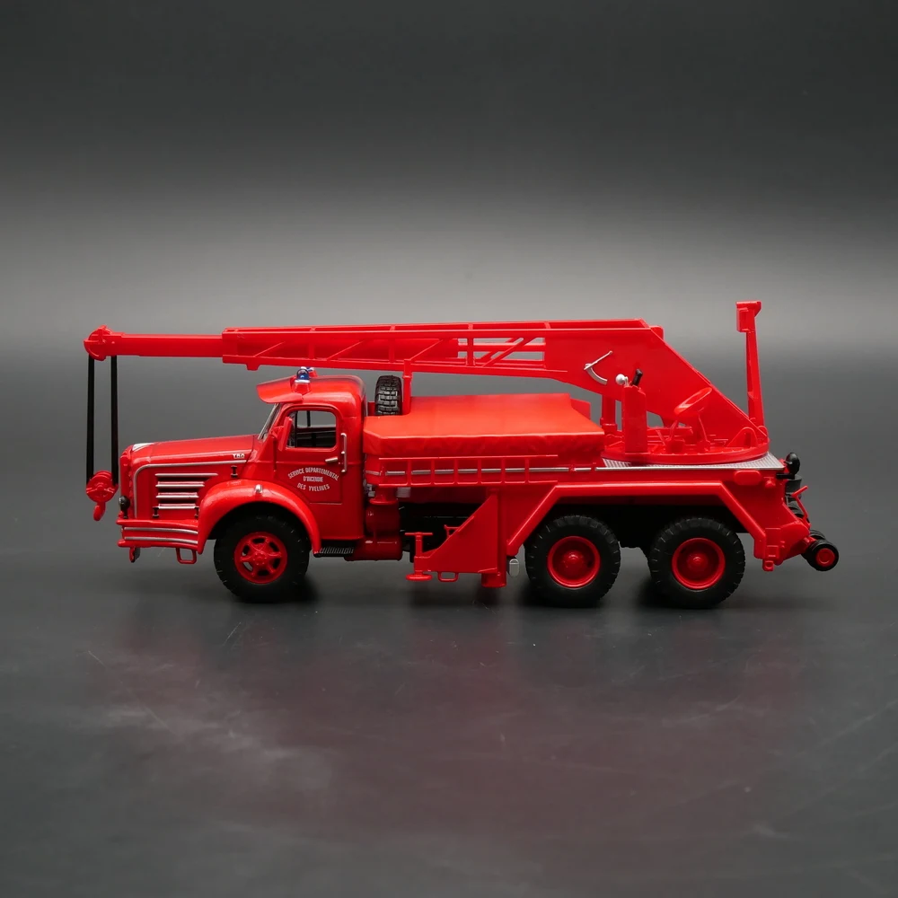 Diecast Ixo Escala 1:43 Berliet TBO Magirus Guindaste Pesado Motor de Futebol Liga Modelo de Carro Brinquedo Colecionável Presente Lembrança Display