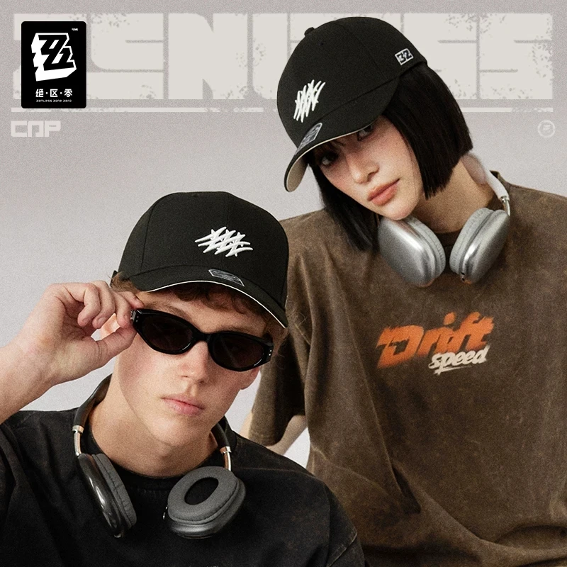 Official ZenlessZoneZero Genuine Three Z STUDIO 2026 SS Series Gaming Merchandise Embroidered Baseball Cap