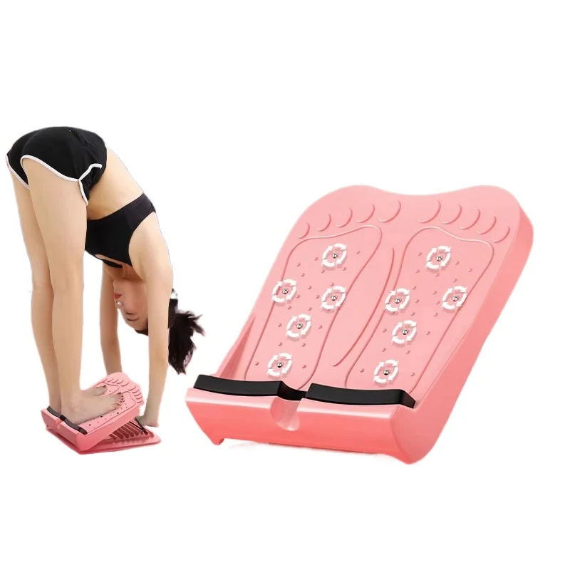 

Растягивающаяся спортивная фитнес-портативная складная растягивающаяся доска для растяжки икр с наклонной педалью, связок, тренажер для йоги