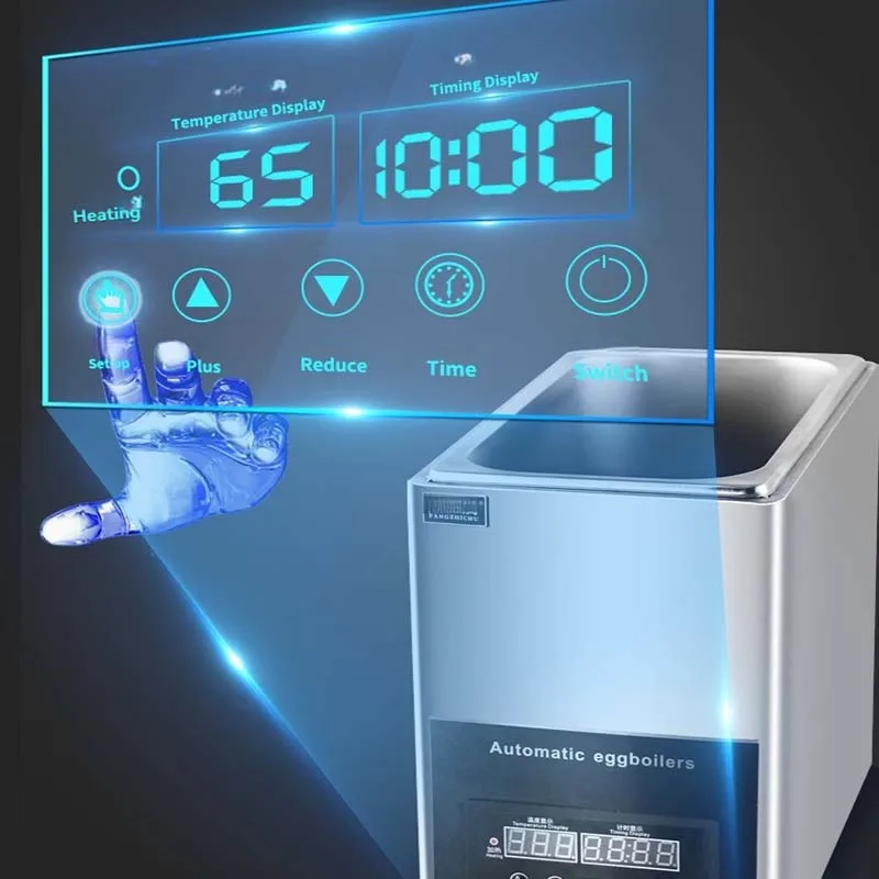 

Коммерческая полностью автоматическая яйцеварка с интеллектуальным контролем температуры и функцией приготовления пищи по времени