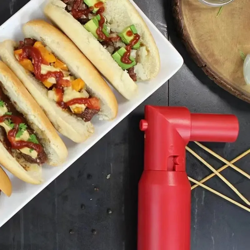 

TOPMAYA Plastic Portable Easy Manual Meat Sausage DIY Skewer Tool Kebab Press Maker Grilling And BBQ