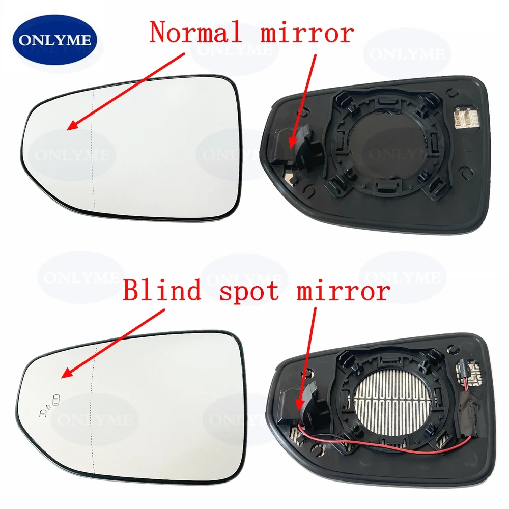 Car Heated Wide Angle Blind Spot Mirror Glass For Lexus UX200 UX250H / ES300H ES350 LC500 LS500 2018 2019 2020 2021 2022 2023