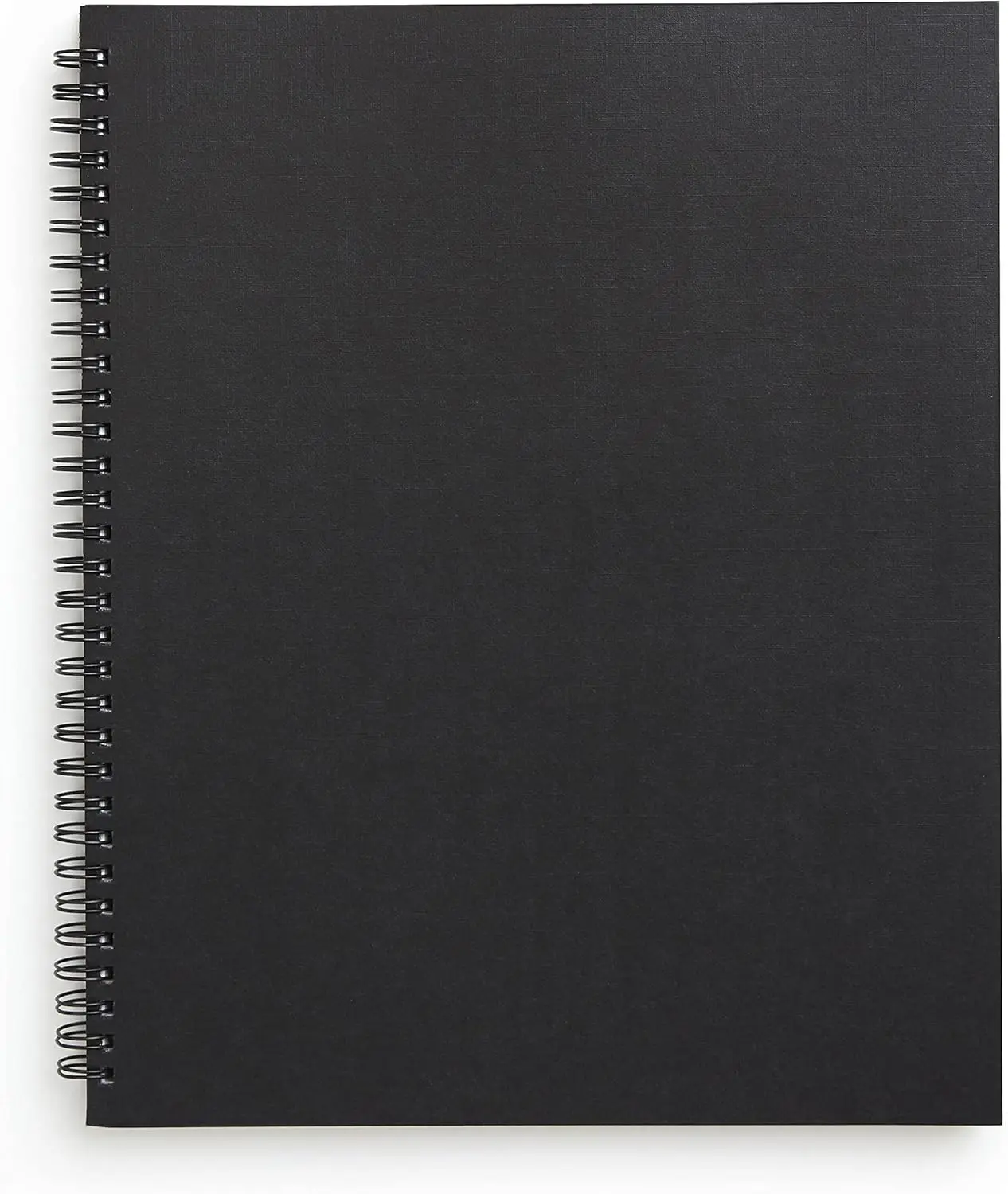 Large Soft Cover Meeting Notebook, 8.5x11, 80 Sheets, Wirebound, Perforated