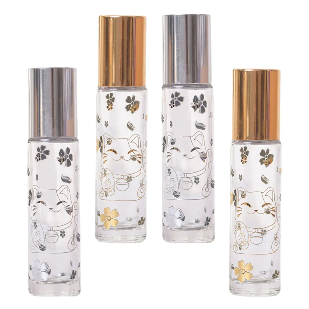 

Liquid Sub Bottle Roller Glass Essential Oil Portable Roll-On Bottles Package Container Perfume Small