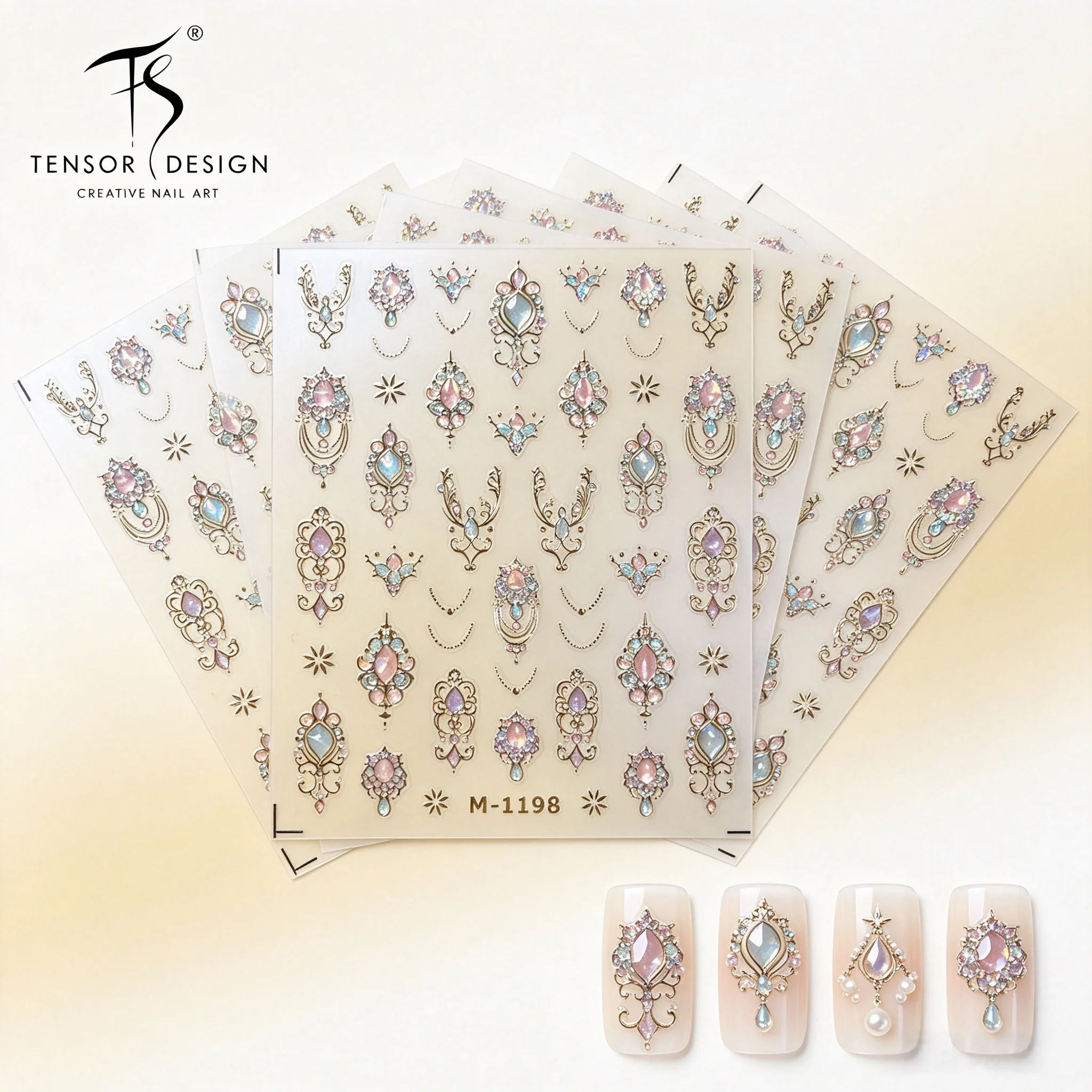 Autocollants 3D/5D TENSOR NAIL - Nail Art Elegan avis et prix