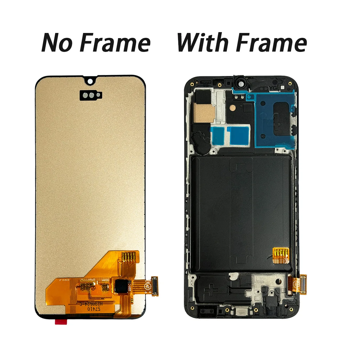 IPS A40 LCD For Samsung Galaxy A40 LCD Display Touch Screen Digitizer Replacement With Frame For Samsung A405F A405FN A405FM LCD