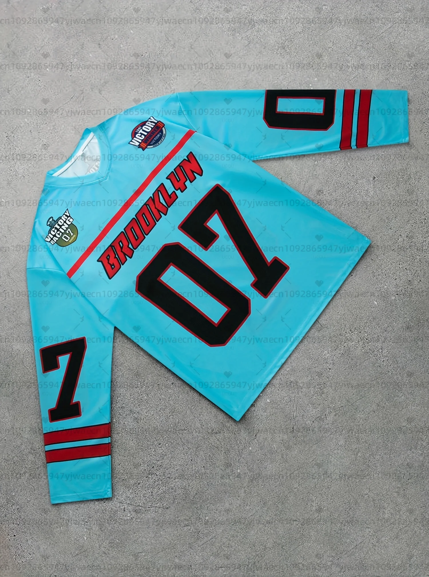 2026 Summer Mens Women Long Sleeve T Shirt Team Uniform Brooklyn No.7 Print Men Women Unisex Sweatshirt Tops Pullover Hoodies