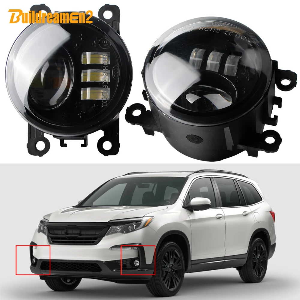 

2 X 30W 3000LM LED Lens Fog Light Accessories For Honda Pilot 2012-2021 Car Front Bumper Fog Lamp H11 12V
