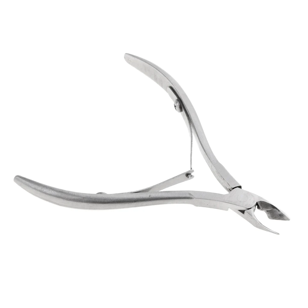 

Nail Cuticle Nipper Scissors Remover Stainless Steel Manicure Spoon Pusher Set for Acrylic Nails