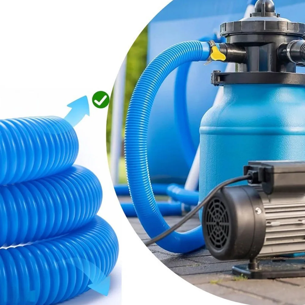 1Pcs 38mm 1M Pool Hose X1000 X1500 28335EH 28337EH Flexible Pool Pump And Skimmer Replacement Hose Pool Cleaning Systems
