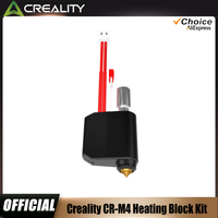 Official Creality CR-M4 Heating Block Kit，AL6061 SUS303 Natural Color Hotend Kit Quick Release Nozzle for CR-M4 3D Printer