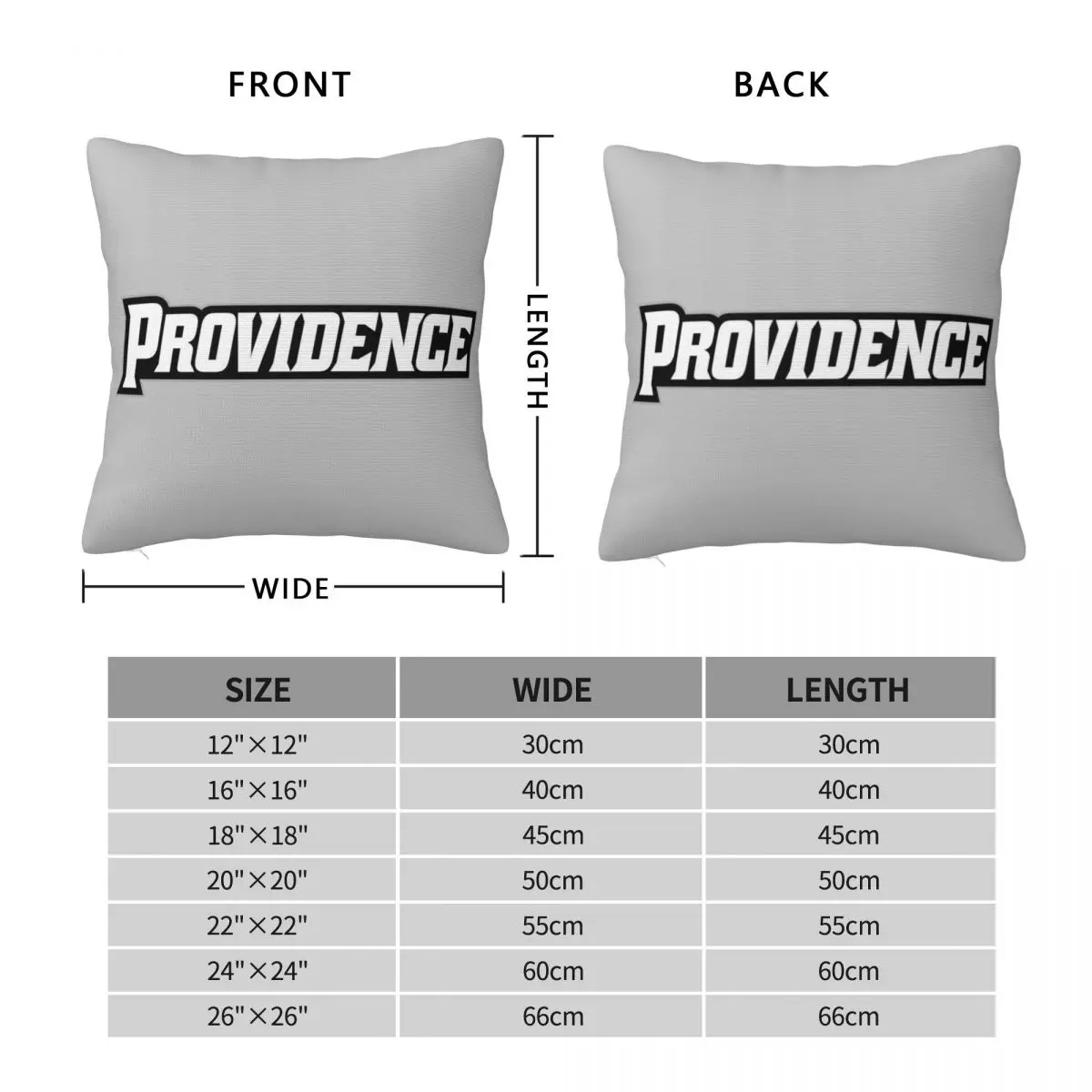 Providence U Throw Pillow Embroidered Cushion Cover christmas decorations for home 2023 Christmas Cushion For Home