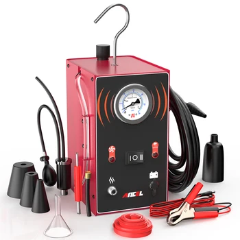 ANCEL S200 자동차 가스 분석기 연기 누출 감지기, 자동차 EVAP 누출 가스 탐지기, 오일 파이프 발생기 진단 도구