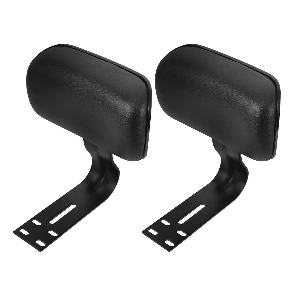 

2pcs Motorcycle Backrest Cushion Passenger Seat Pad Steel Bracket Support Soft Saddle Bike Rear Seat Cushion Electric Bicycle