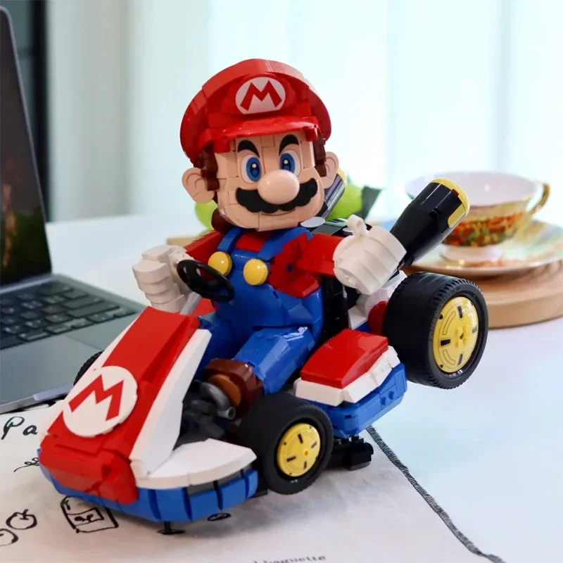 

Креативный игровой персонаж, стандартный картинг, строительные блоки, серия попкартона, модель для картинга, сборка кирпичей, игрушки, подарок для детей, мальчиков и взрослых