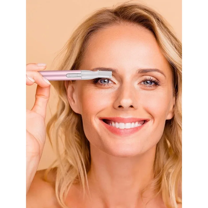 High Quality Practical Electric Face Eyebrow Scissors Hair Trimmer Mini Portable Women Body Shaver Remover Blade Razor For Sale