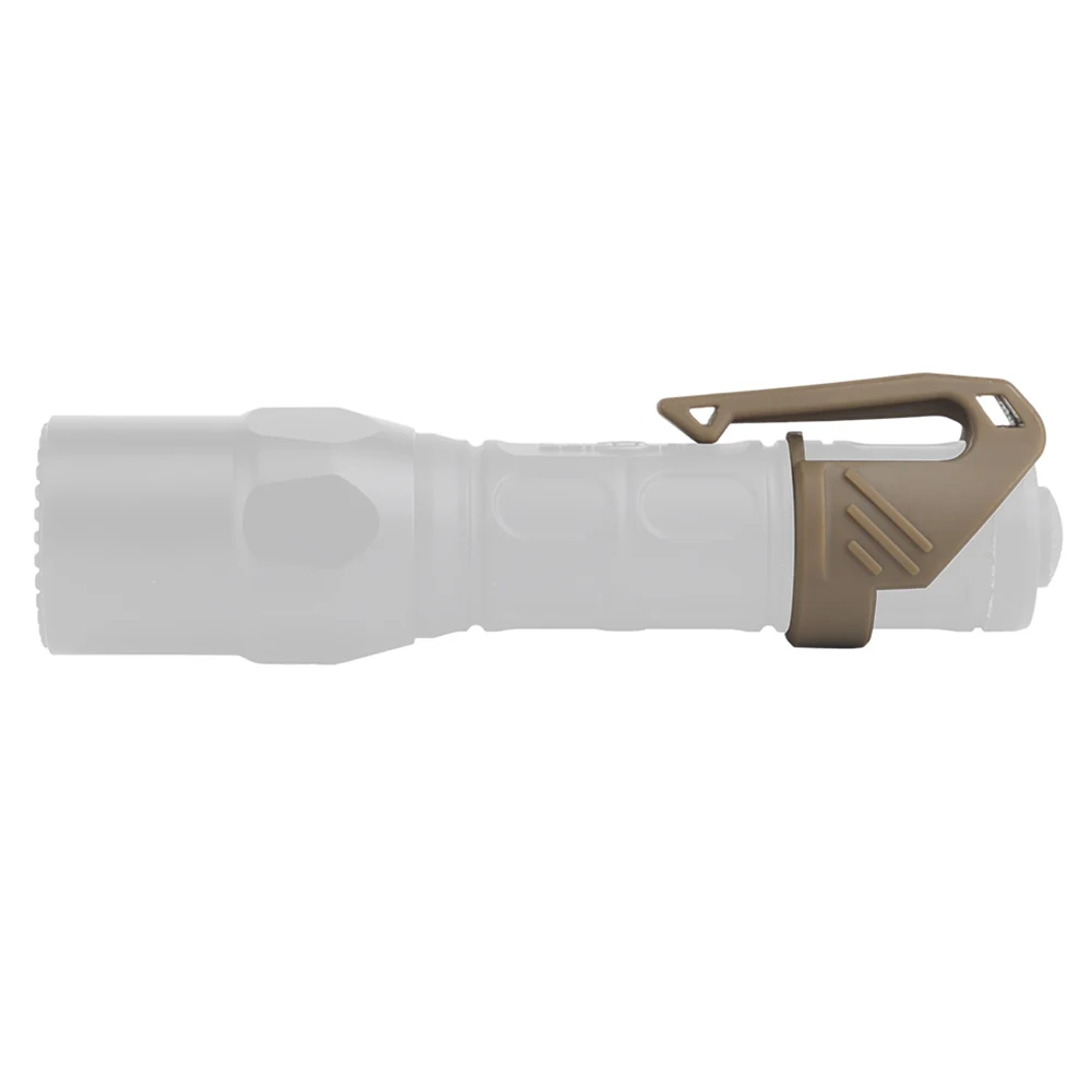 Flashlight Pocket Clip Multifunction Portable Flashlight Clip Tactical Flashlight Adapter Tactical Equipment Accessories