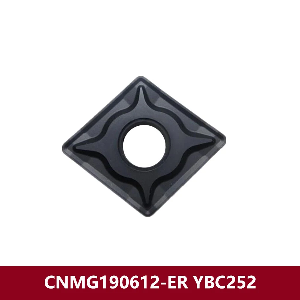 CNMG190612-ER YBC252 Original CNMG190612 CNMG 190612 ER CNMG1906 Carbide Inserts CNMG19 CNMG643-ER CNC Lathe Cutter Tool Holder