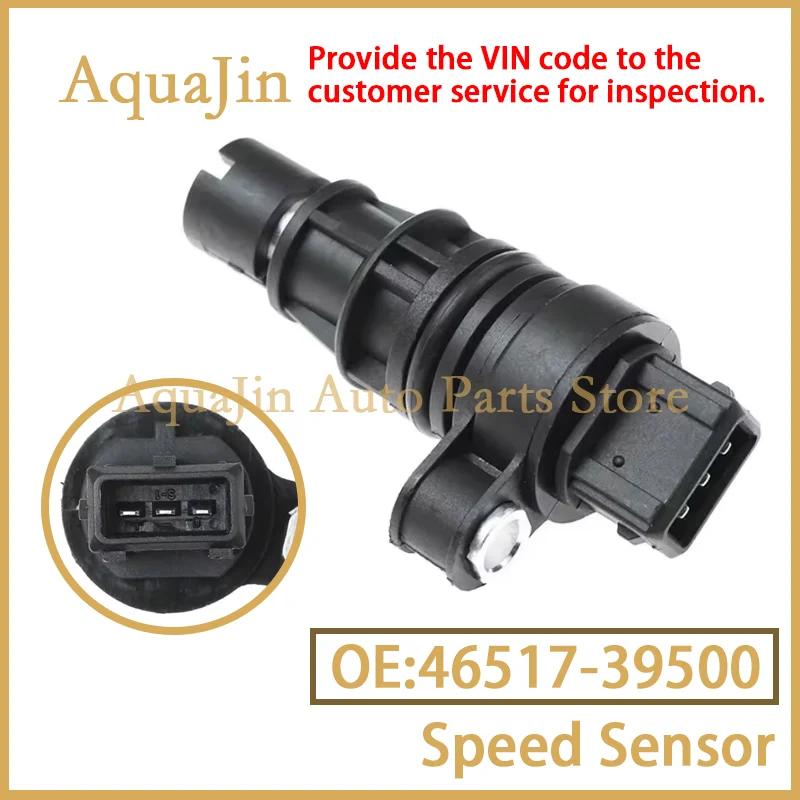 Sensor de velocidad 46517-39500 para Hyundai Sonata NF Sonica CNG Santa Fe MK1 SM Kia Sedona Grand Carnival VQ Rondo 2001 ~ 2009 2006 2007