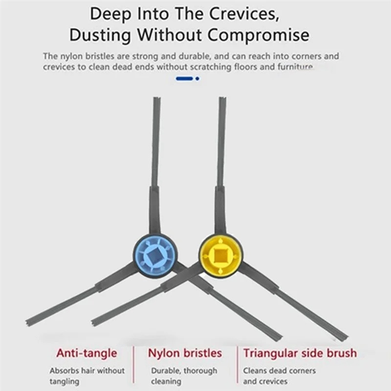 High Quality-50PCS Main Brush Dust Bag Filter Andmop Cloth Set Formidea V12 / Eureka J12 Ultra Vacuum Cleaner Replacement Parts