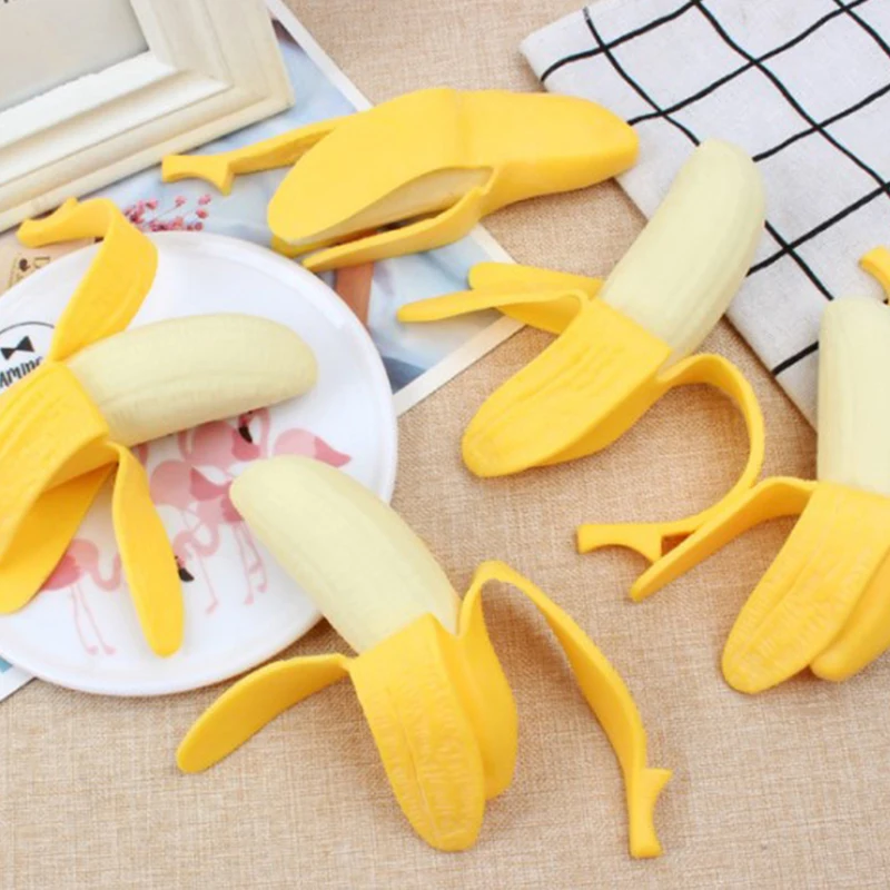 Banana Toys Squeeze Antistress Toy Stress Relief Venting Joking Funny Toys